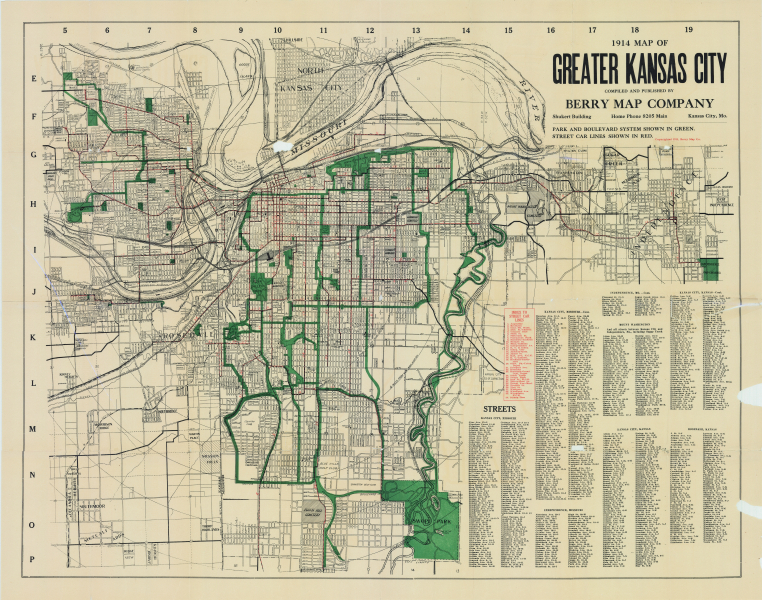 Dalton - 1914 Map of Greater Kansas City
