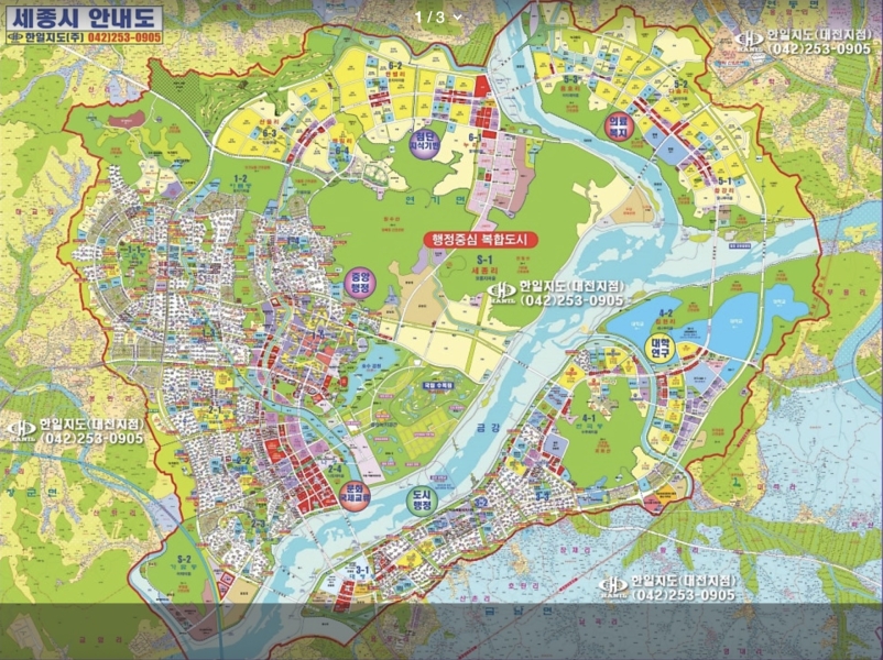 Jiwon Kim - Map of Sejong