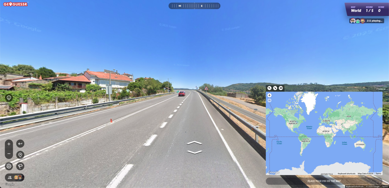 Geoguessr Screenshot - Matthew Nachamkin