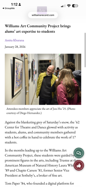 Wacp on Williams record