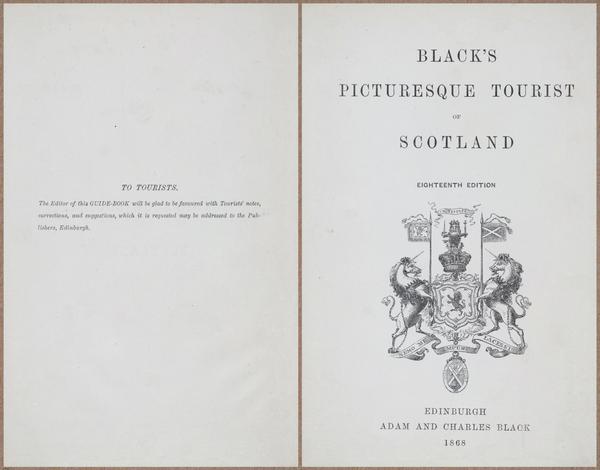 E779 - Black’s Guide to Scotland - 1868 - 10947-10948