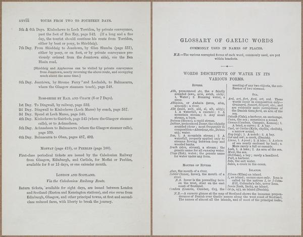 E779 - Black’s Guide to Scotland - 1868 - 10972-10973