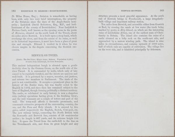E779 - Black’s Guide to Scotland - 1868 - 11153-11154