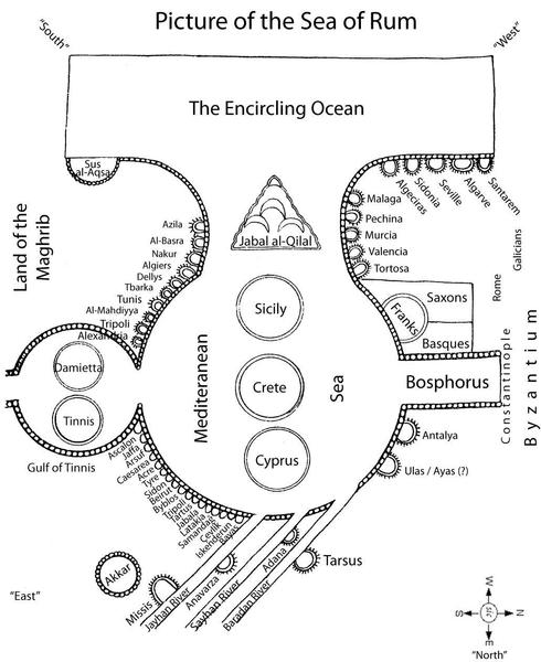 <p>Leiden Mediterranean Map - Line Drawing Translation</p><p>DUPLICATED</p>