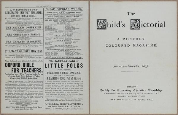 E781 - Child_s Pictorial - i11934-11935--