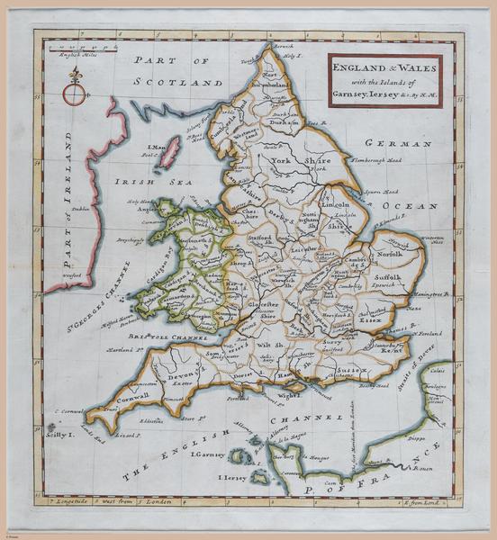E226 - Map of England - i12141