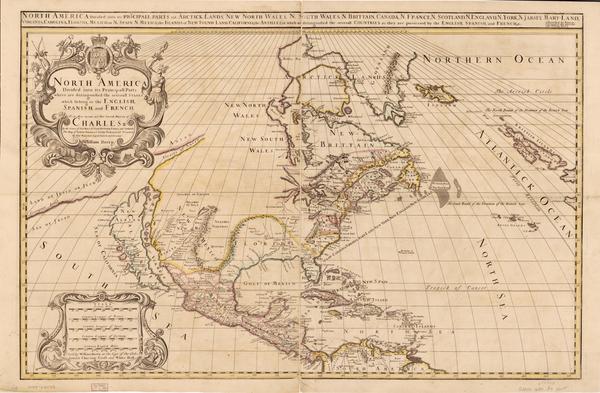 North America - Berry & Sanson - 1680DUPLICATED