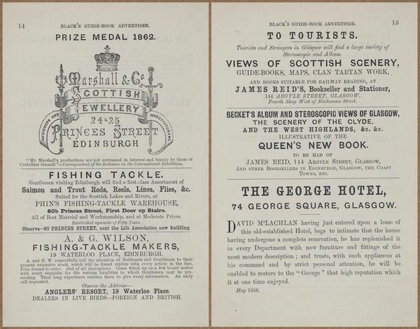 E779 - Black’s Guide to Scotland - 1868 - 11688-11689