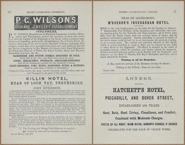 E779 - Black’s Guide to Scotland - 1868 - 11696-11697