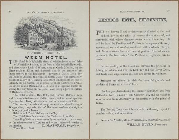 E779 - Black’s Guide to Scotland - 1868 - 11704-11705