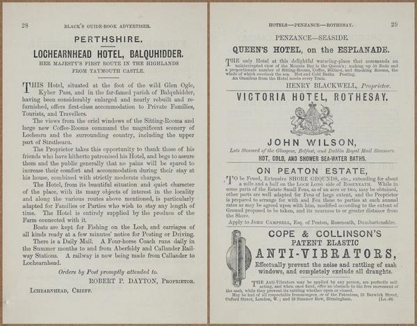 E779 - Black’s Guide to Scotland - 1868 - 11706-11707