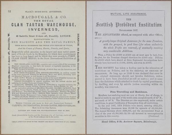 E779 - Black’s Guide to Scotland - 1868 - 11710-11711