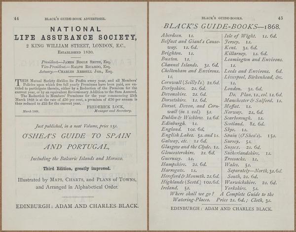 E779 - Black’s Guide to Scotland - 1868 - 11724-11725