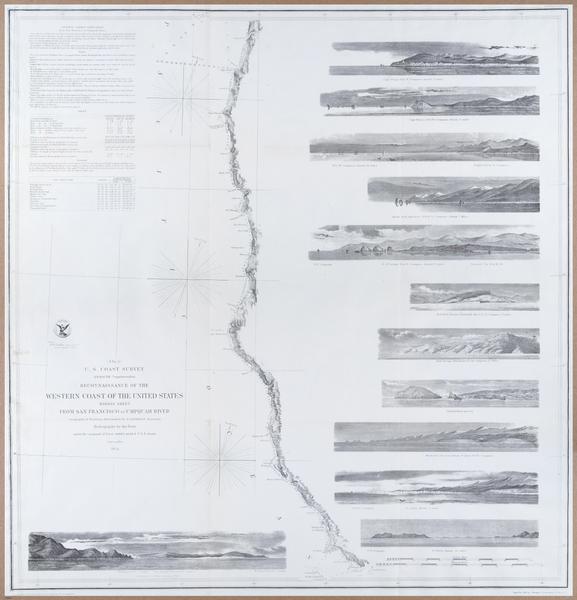 Reconnaissance of the Western Coast of the United States - 1854