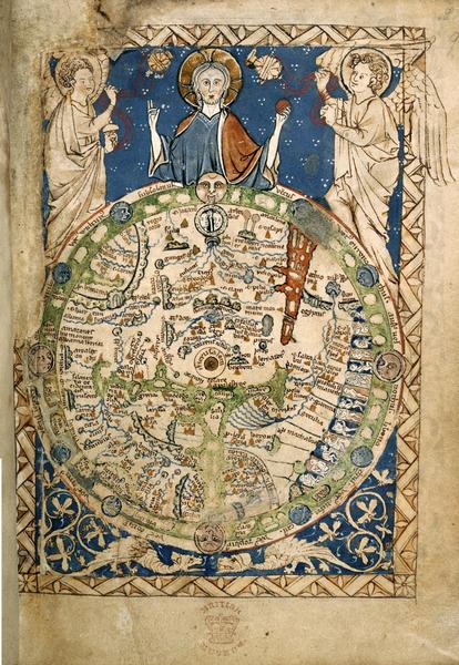 Psalter Map - artist unknown - 1265DUPLICATED