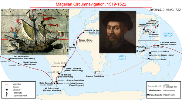 Magellan's Circumnavigation - 1522