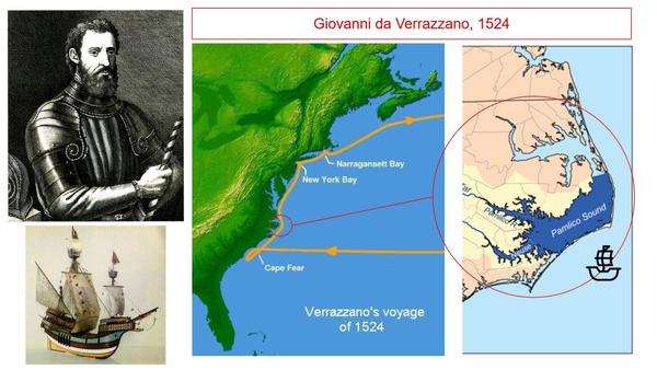 Verrazzano's Voyage - 1524