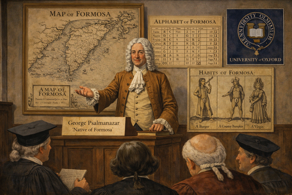 George Psalmanazar at Oxford - 1704