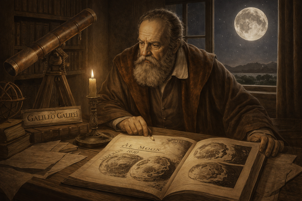 Galileo in His Study - ChatGPT - 2026