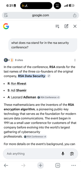 RSAC named after these guys