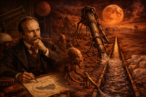 Percival Lowell’s Theory About Ancient Canals Built on Mars