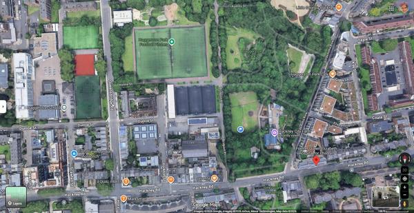 Specific View of Where Ski Slope Was Listed As A Map Trap