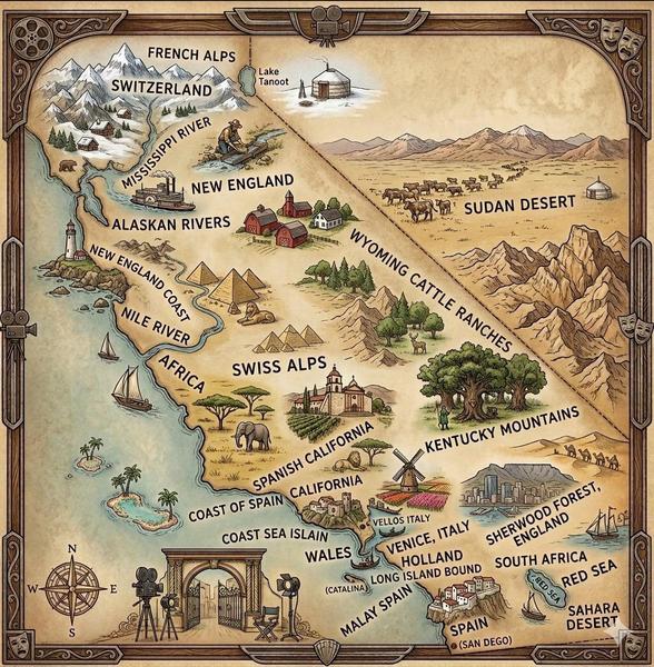Paramount 1927 Filming Map - AI upgraded - from Dave Hanson