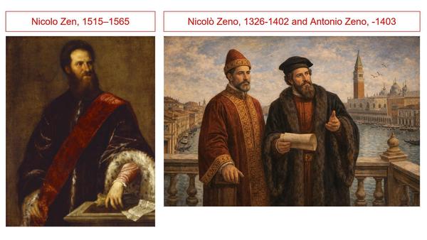 Nicolo Zeno and The Zeno Brothers