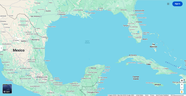 Gulf of America or Gulf of Mexico?