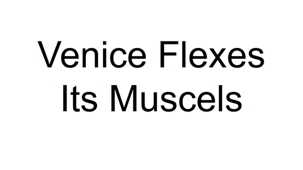 Venice Flexes Its Muscles