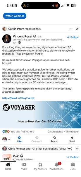 Voyager 3D Smithsonian&nbsp;