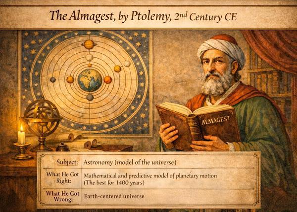 The Almagest - Ptolemy - 2nd Century CE