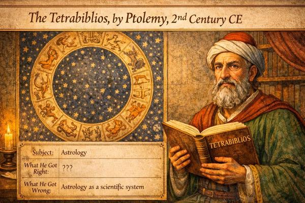 The Tetrabiblios - Ptolemy - 2nd Century CE