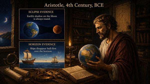 Round Earth - Aristotle - 4th Century BCE