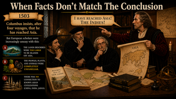 When Facts Don't Match The Conclusion