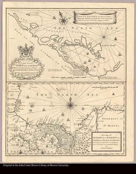 New Caledonia and The Darien Scheme - Jenifer & Moll - 1699