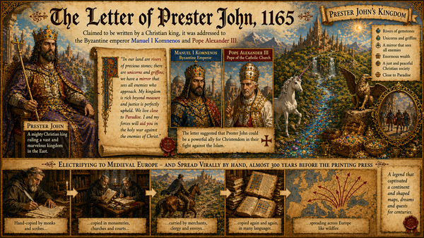 The Letter of Prester John, 1165