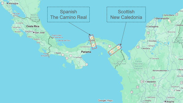 Spanish and Scottish Paths Across The Isthmus