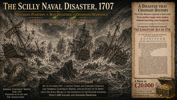 The Scilly Naval Disaster, 1707