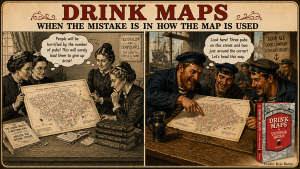 Drink Maps - When The Mistake Is In How The Map Is Used