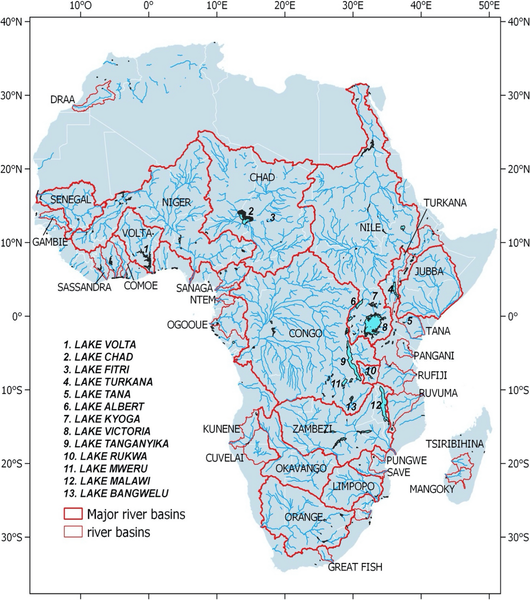 River Basins in Africa