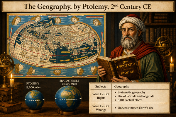 The Geography of Ptolemy - 2nd Century CE